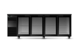 Skope BB.4.GSW.T, Tropical 4 Glass Swing Door Back Bar Fridge
