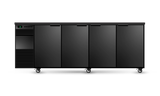 Skope BB.4.SSW, 4 Solid Swing Door Back Bar Fridge