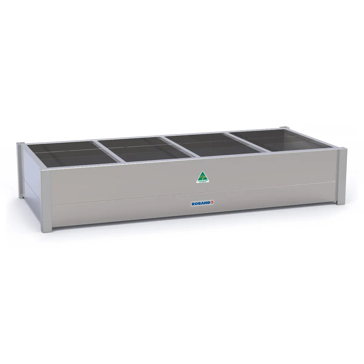 Roband BM24 Hot Bain Marie - Pans not Included - 8 x 1/2 size, double row
