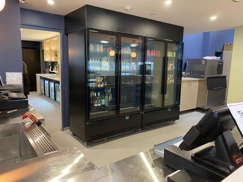 SKOPE ActiveCore BME1200N-A 2 Glass Door Display or Storage Fridge