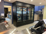 SKOPE ActiveCore BME1200N-A 2 Glass Door Display or Storage Fridge