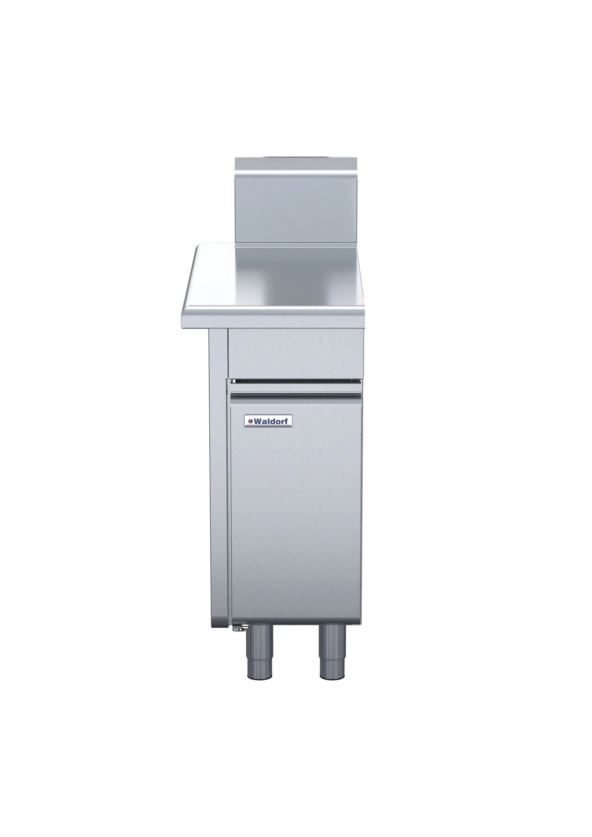 Waldorf 800 BT8400-CD-LH, 400mm Bench with Fixed Front Panel on Cabinet Base