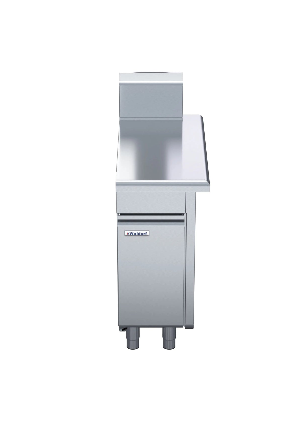 Waldorf 800 BT8400-CD-RH, 400mm Bench with Fixed Front Panel on Cabinet Base