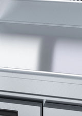 Waldorf 800 BT8900-RB, 900mm Bench on Refrigerated Base