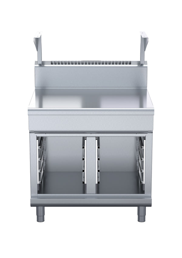 Waldorf 800 BT8900S-CB, 900mm Bench with Salamander Support on Cabinet Base