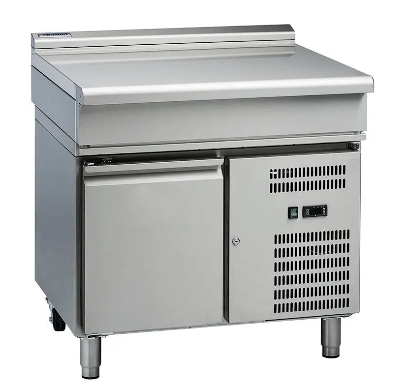 Waldorf 800 BTL8900-RB, 900mm Bench Low Back Model with Refrigerated Base