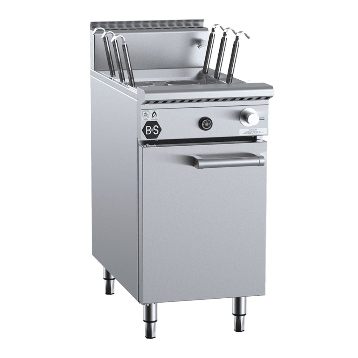 B+S Black NC-6 Six Basket Noodle Cooker