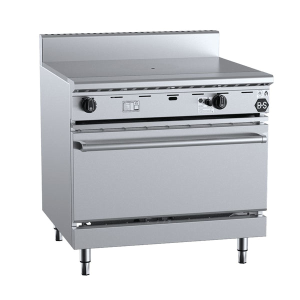 B+S Black OV-TT9 Oven with 900mm Target Top