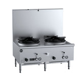 B+S Black UFWWSPD-2 Two Hole Deluxe Waterless Stock Pot Steamer