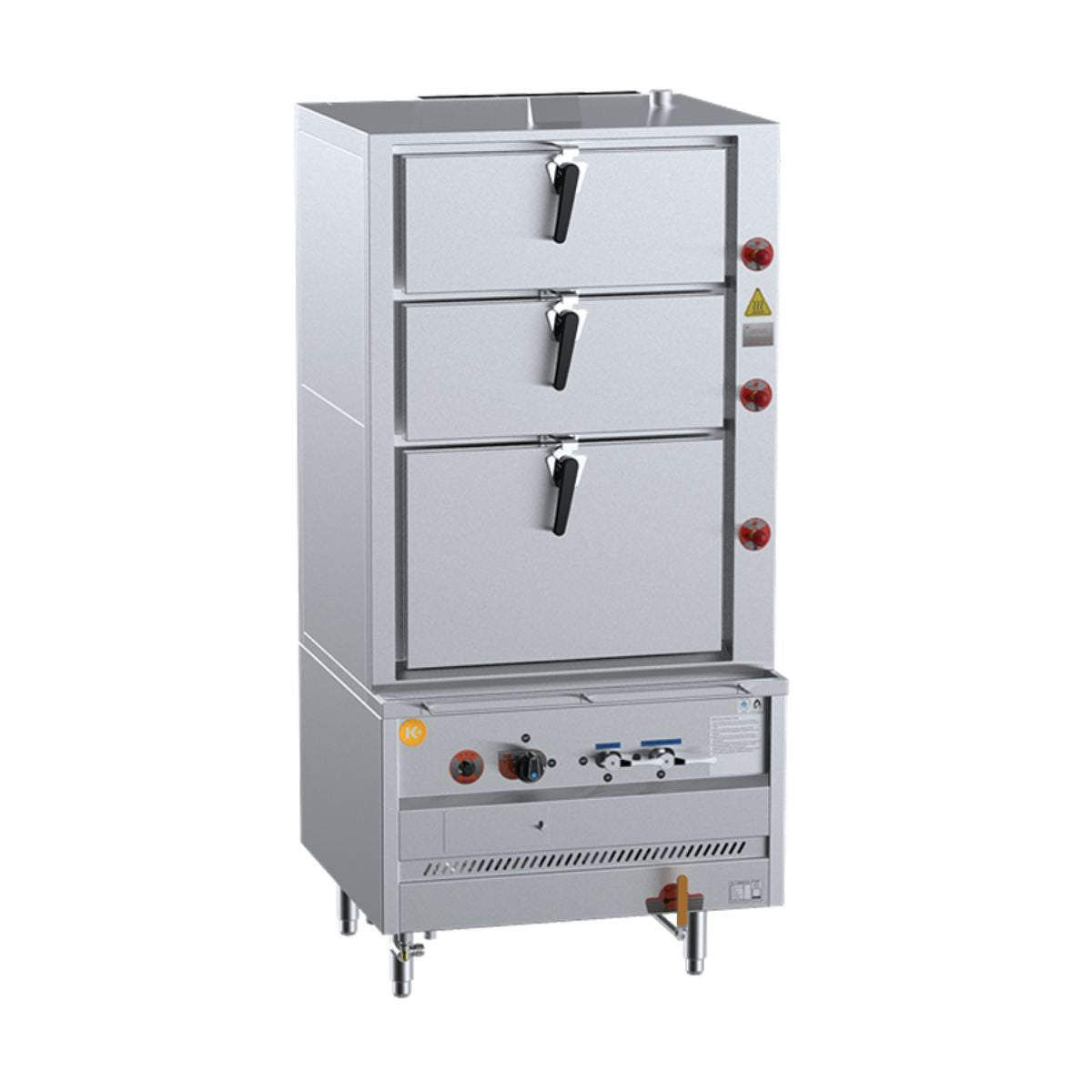 B+S K+ DSK-3L Triple Deck Steamer