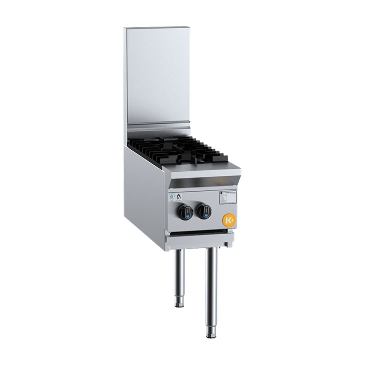 B+S K+ KAWBT-SB2R Two Burner Boiling Top Right Hand Wok Attachment