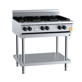 B+S K+ KBT-SB6 Six Burner Boiling Top on Stand