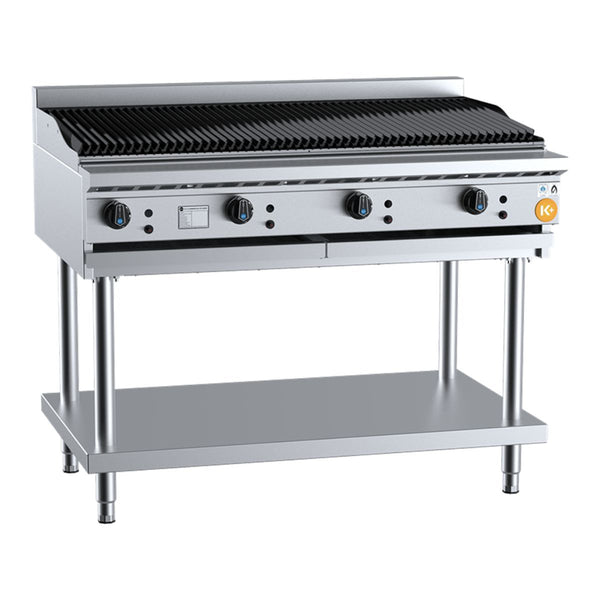B+S K+ KCBR-12 Char Broiler on Stand