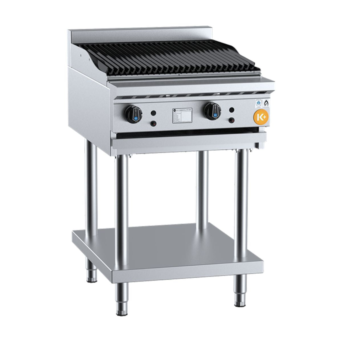 B+S K+ KCBR-6 Char Broiler on Stand