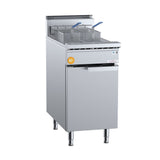 B+S K+ KTF-451S Split Pan Two Basket Turbo Fryer