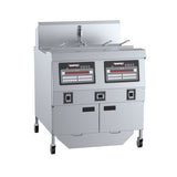 B+S Rapid RF-2E Two Pan Four Basket Electric Fryer 13.5 +13.5 Kilowatt
