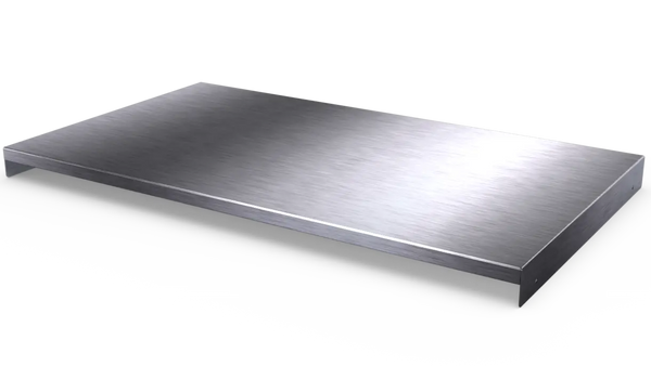 Simply Stainless SSUS.7.PR1200 Pipe Rail Undershelf - 700 Series - 1200-mm