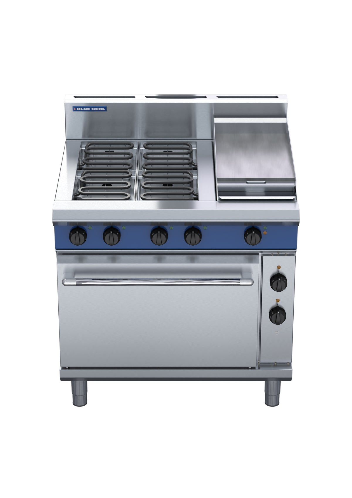 Blue Seal Evolution E506C, 4 Element with 300mm Griddle Oven Range