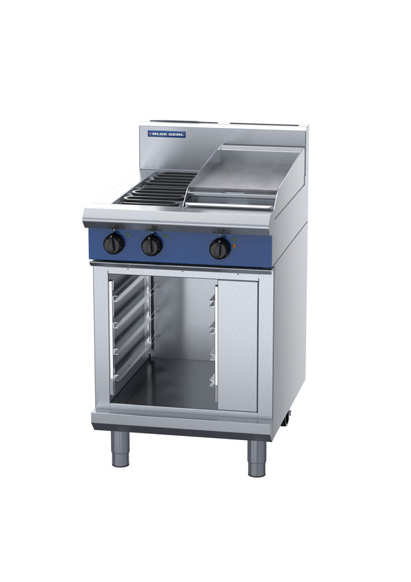 Blue Seal Evolution E514C-CB, 2 Element with 300mm Griddle Cooktop with Cabinet Base