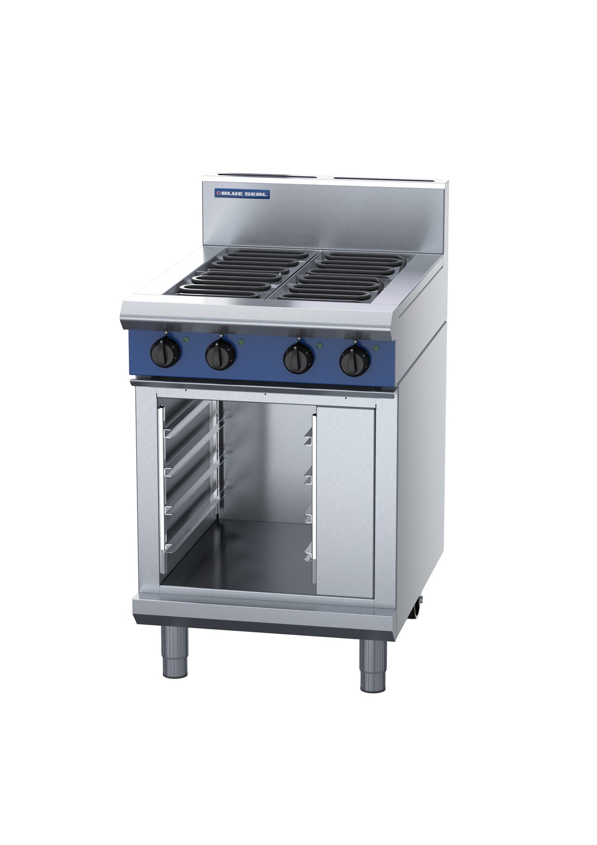 Blue Seal Evolution E514D-CB, 4 Element Cooktop with Cabinet Base