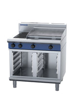Blue Seal Evolution E516B-CB, 2 Element with 600mm Griddle Cooktop with Cabinet Base