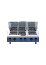 Blue Seal Evolution E516S-B, 6 Hot Plate Sealed Hob Cooktop with Bench Base - image 4