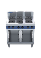 Blue Seal Evolution E516D-CB, 6 Element Cooktop with Cabinet Base