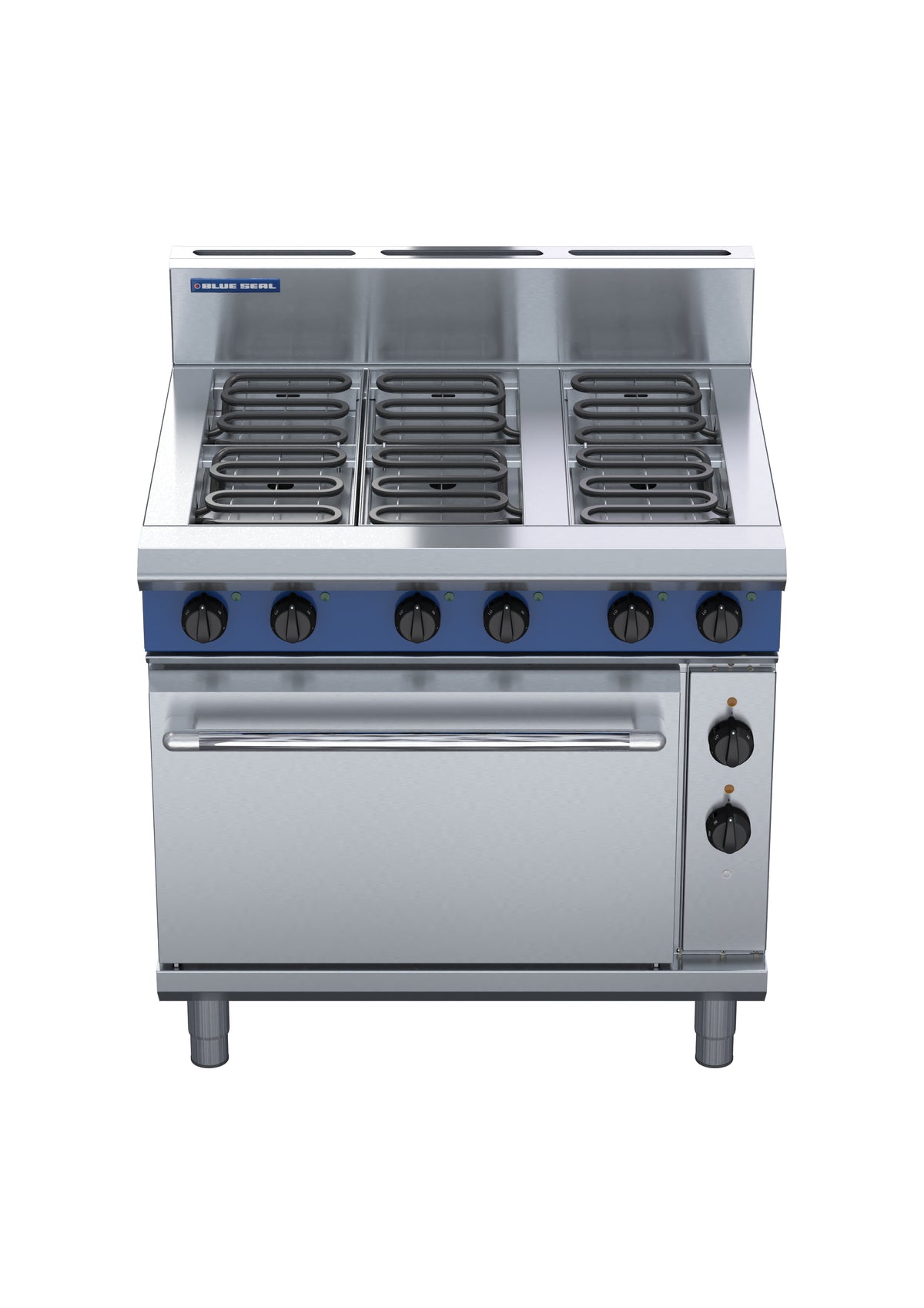 Blue Seal Evolution E56D, 6 Element Fan-Forced Oven Range
