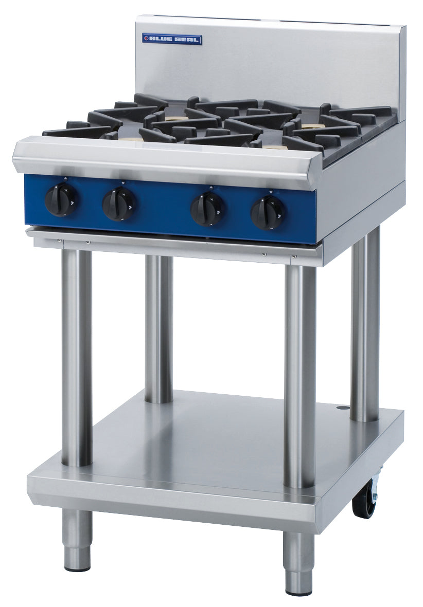 Blue Seal Evolution G514D-LS, 4 Burner Cooktop with Leg Stand