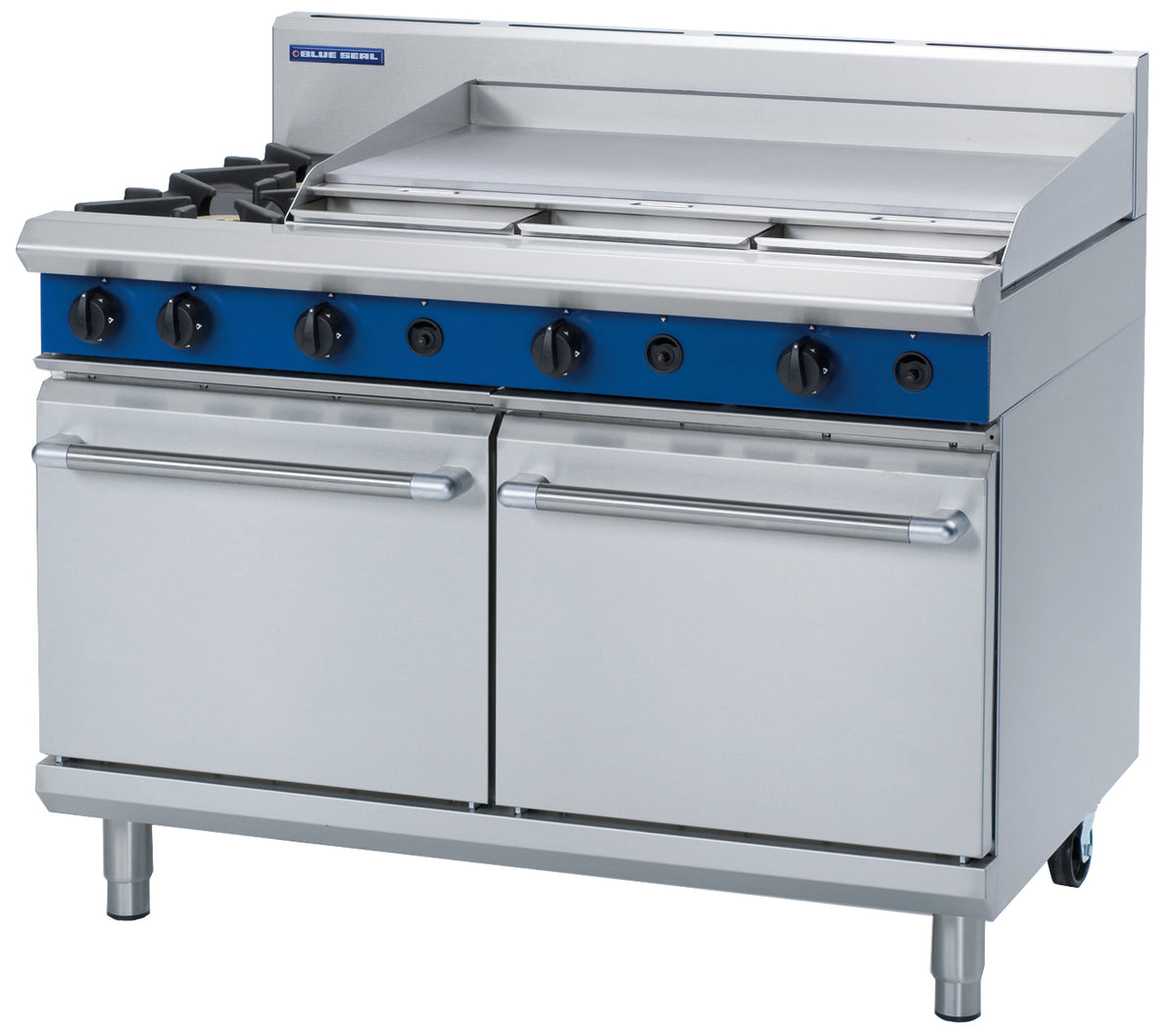 Blue Seal Evolution G528A, 2 Burner with 900mm Griddle Oven Range