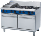 Blue Seal Evolution G528C, 6 Burner with 300mm Griddle Oven Range