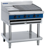 Blue Seal Evolution G596-LS, 900mm Char Grill with Leg Stand