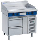 Blue Seal Evolution GP516-RB, 900mm Griddle with Refrigerated Base