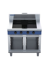 Blue Seal Evolution IN514R5F-CB, 4 Zone Induction Cooktop with Cabinet Base
