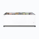 Bromic CF0700FTFG Display Chest Freezer - 670L Flat Glass Top