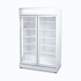 Bromic GM1000LW ECO Upright Display Fridge Flat Glass Door LED - 960L