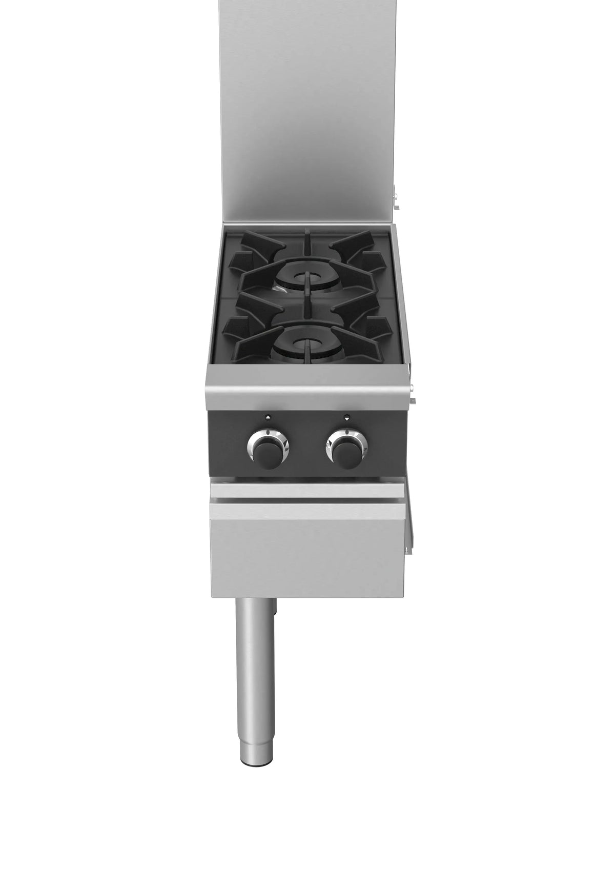Cobra C3D-W, 2 Burner Wok End Cooktop
