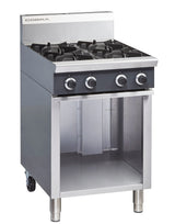 Cobra C6D, 4 Burner Cooktop