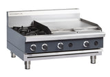 Cobra C9B-B, 2 Burner with 600mm Griddle Cooktop with Bench Base