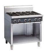 Cobra C9D, 6 Burner Cooktop with Cabinet Base