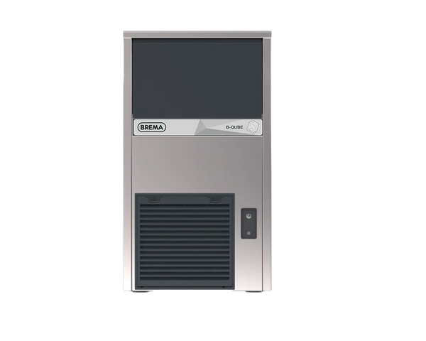 Brema Self Contained Ice Maker, CB249A-HCQ-DP - 23g Cubes - 29kg/day - 9kg Storage Bin - Drain Pump