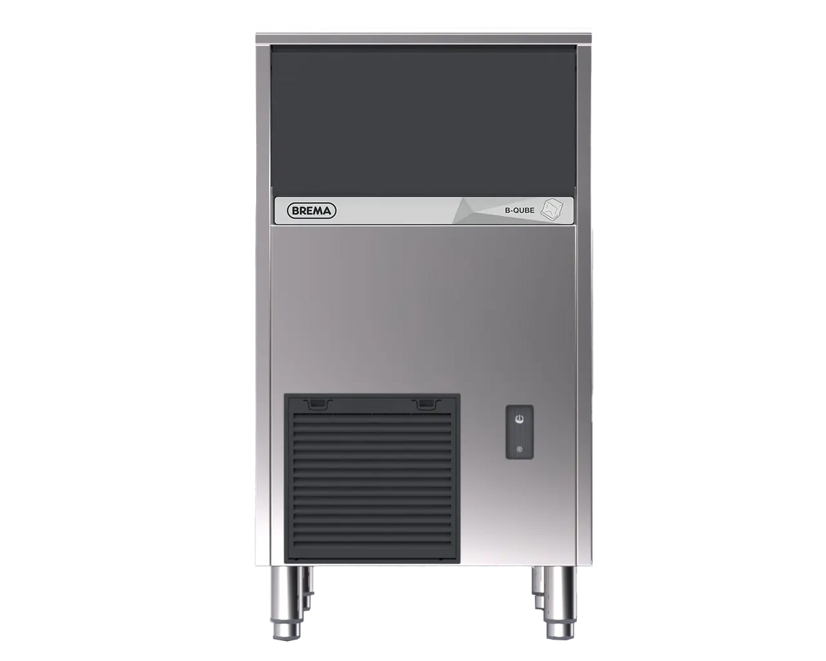 Brema Self Contained Ice Maker, CB425A-HCQ-DP - 23g Cubes - 48kg/day - 25kg Storage Bin -Drain Pump
