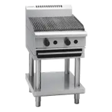 Waldorf 800 CH8600G-LS, 600mm Char Grill with Leg Stand