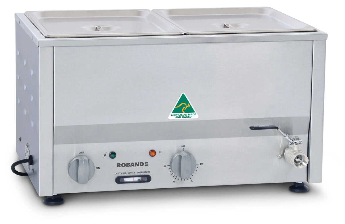 Roband CHOC2A Chocolate Tempering Bain Marie - 2 x 1/2 size