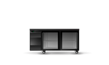 Skope CL.2.GSL, 2 Glass Sliding Door CounterLine Back Bar Fridge