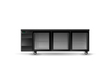 Skope CL.3.GSL, 3 Glass Sliding Door CounterLine Back Bar Fridge
