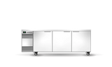 Skope CL.3.SSW, 3 Solid Swing Door CounterLine Back Bar Fridge - image 2