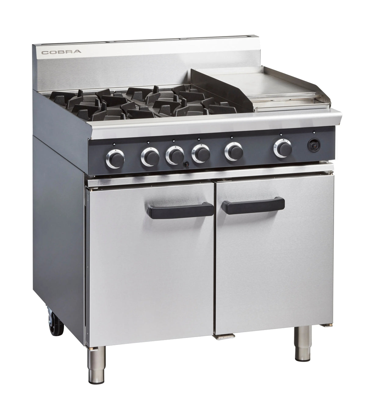 Cobra CR9C, 4 Burner with 300mm Griddle Oven Range