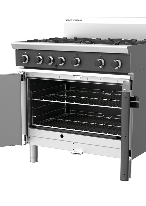 CR9D 6 Burner Gas Static Oven Range
