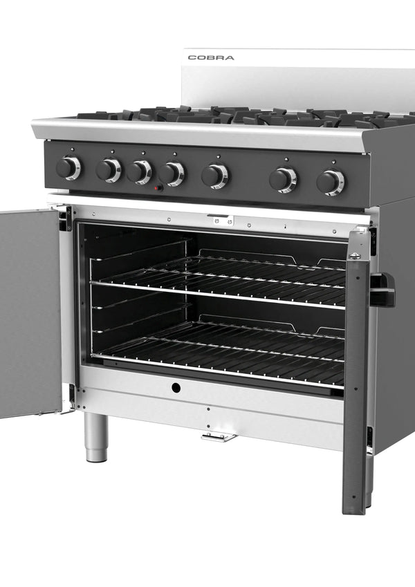 Cobra CR9D, 6 Burner Oven Range